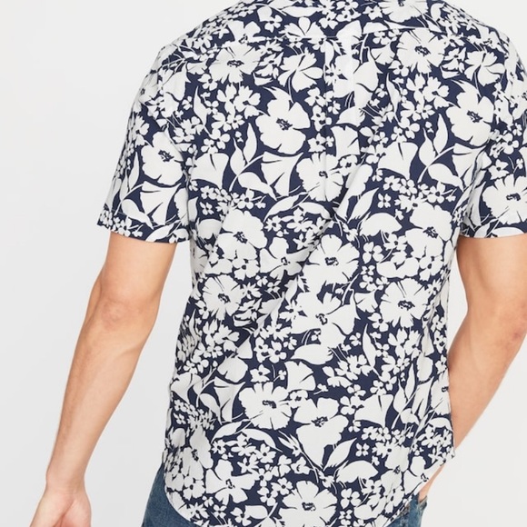 Slim-Fit Built-In Flex Printed Shirt for Men - Picture 5 of 6